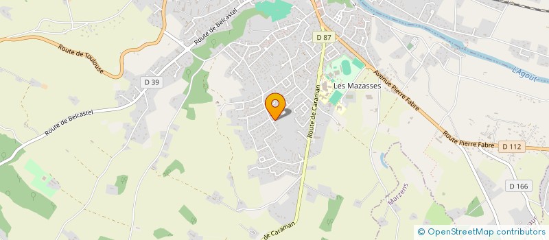 localisation de l'entreprise MADAME LAURE LESIMPLE  LAVAUR