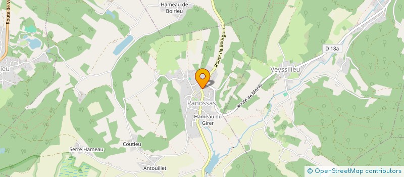 localisation de l'entreprise MADAME LAURE LETENDU  PANOSSAS