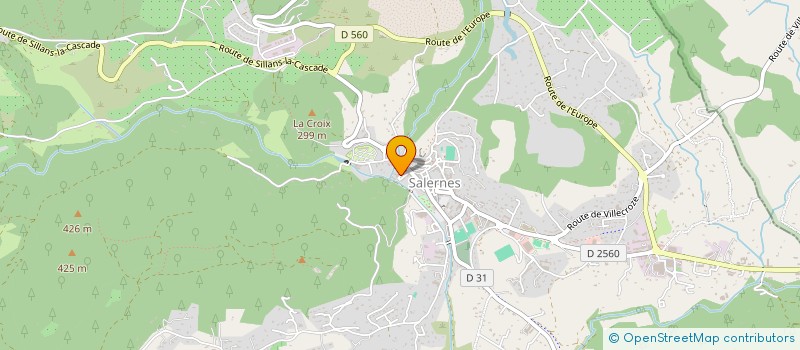 localisation de l'entreprise MADAME LAURE-LINE CATOIRE  SALERNES