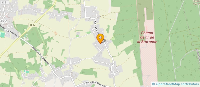 localisation de l'entreprise MADAME LAURE-LINE DEBOUT  BRIE