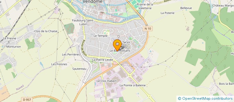 localisation de l'entreprise MADAME LAURE-LINE DEVEAUX  SAINT-OUEN