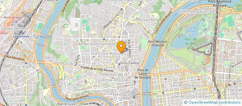 localisation de l'entreprise MADAME LAURE-LINE FERNSNER à LYON