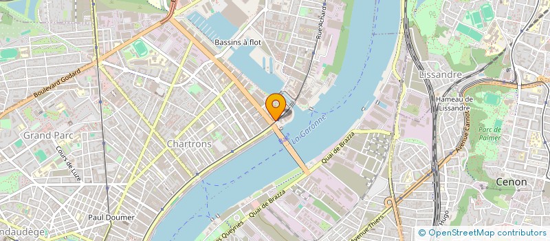 localisation de l'entreprise MADAME LAURE LOPEZ à BORDEAUX