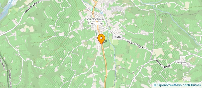localisation de l'entreprise MADAME LAURE LOPEZ  MIRABEL-AUX-BARONNIES
