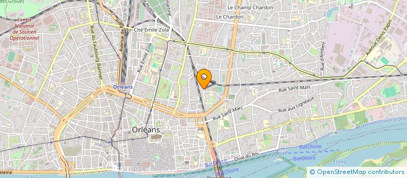 localisation de l'entreprise MADAME LAURE LUIZARD à ORLEANS