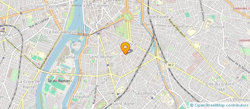 localisation de l'entreprise MADAME LAURE-LYNE BIHEN à TOULOUSE