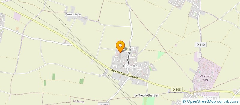 localisation de l'entreprise MADAME LAURE MABIRE  CLAVETTE