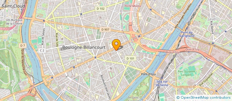 localisation de l'entreprise MADAME LAURE MAHDI à BOULOGNE-BILLANCOURT