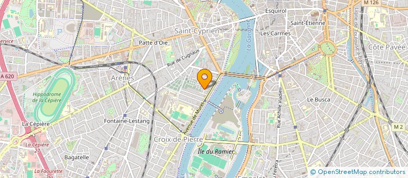 localisation de l'entreprise MADAME LAURE MAKELE à TOULOUSE
