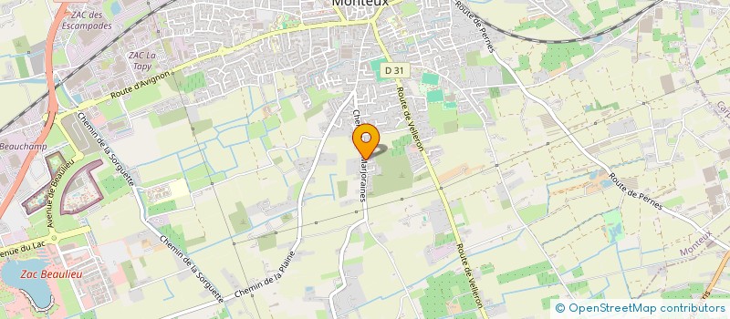 localisation de l'entreprise MADAME LAURE MAMY  MONTEUX