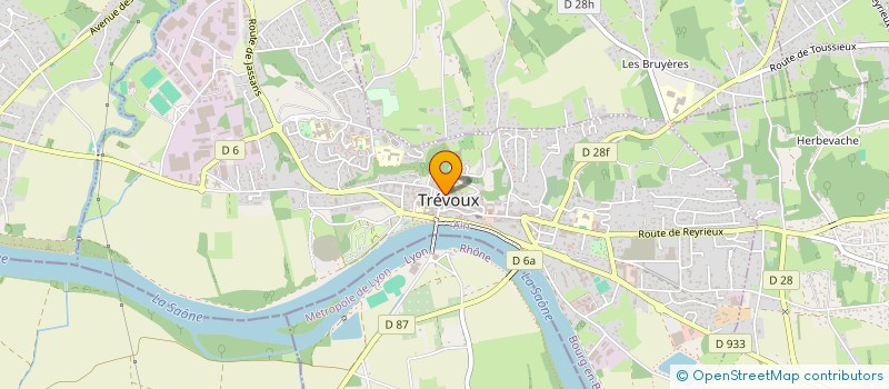 localisation de l'entreprise MADAME LAURE MARCATTILII  TREVOUX