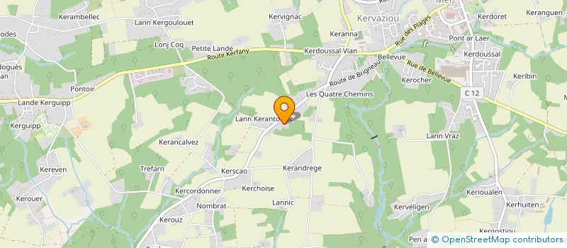 localisation de l'entreprise MADAME LAURE MARCHAL  MOELAN SUR MER