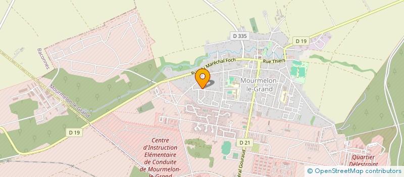 localisation de l'entreprise MADAME LAURE MARCHAL  MOURMELON-LE-GRAND