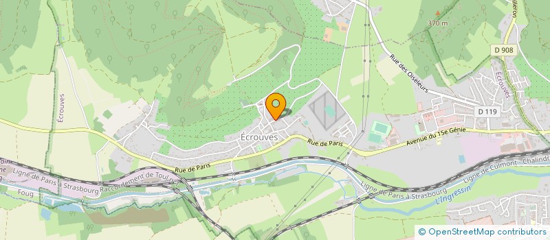 localisation de l'entreprise MADAME LAURE MARCHAL  PAGNEY-DERRIERE-BARINE