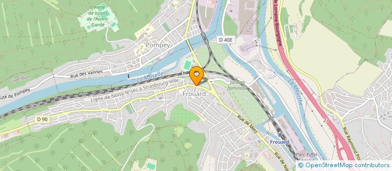 localisation de l'entreprise MADAME LAURE MARCHAL  FROUARD