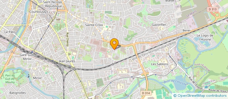 localisation de l'entreprise MADAME LAURE MARCHESI  LE MANS