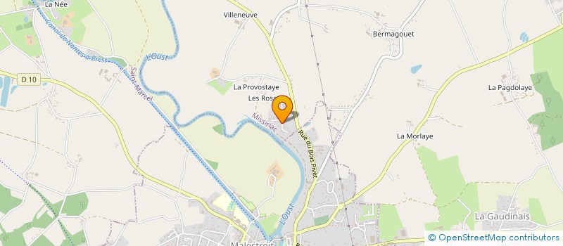 localisation de l'entreprise MADAME LAURE MARGUET  MISSIRIAC