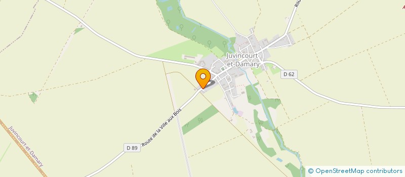 localisation de l'entreprise MADAME LAURE-MARIE BONNET  JUVINCOURT-ET-DAMARY