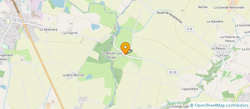 localisation de l'entreprise MADAME LAURE MARIE SABINE VALLANCON  MOUCHAMPS