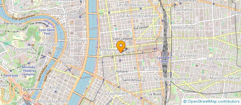 localisation de l'entreprise MADAME LAURE MARSAULT  LYON