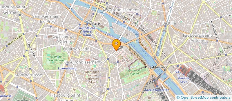 localisation de l'entreprise MADAME LAURE MARTIN  PARIS
