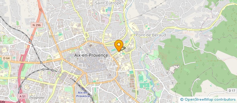 localisation de l'entreprise MADAME LAURE MARTIN à AIX EN PROVENCE