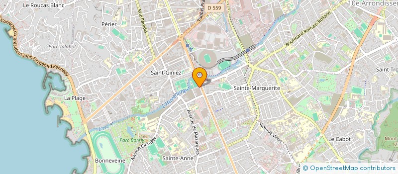 localisation de l'entreprise MADAME LAURE MARTINICO à MARSEILLE