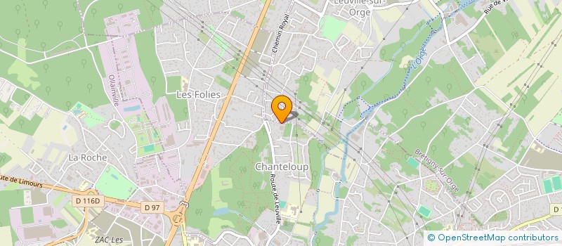 localisation de l'entreprise MADAME LAURE MARTY à SAINT-GERMAIN-LES-ARPAJON