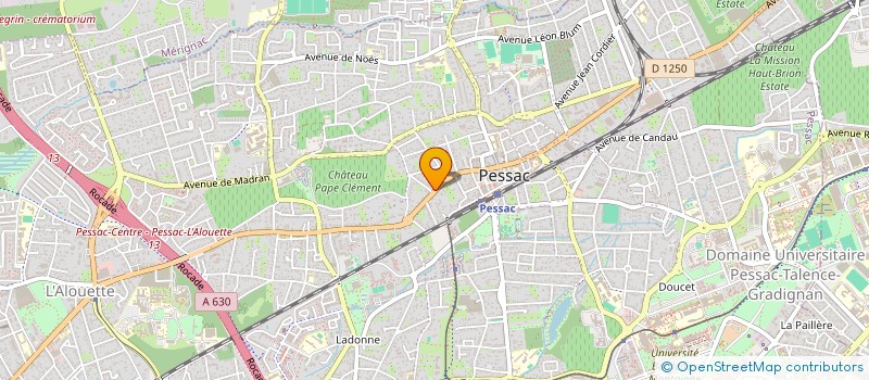 localisation de l'entreprise MADAME LAURE MAURY  BORDEAUX