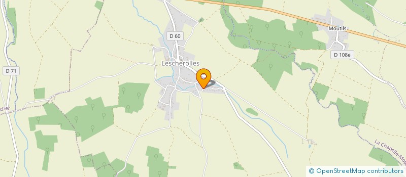 localisation de l'entreprise MADAME LAURE MAURY  LESCHEROLLES