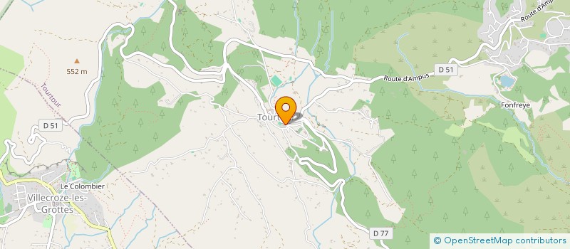 localisation de l'entreprise MADAME LAURE MAZZOLENI  TOURTOUR