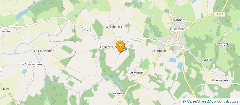 localisation de l'entreprise MADAME LAURE MC GRAW à SAINT-PARDOUX-LE-LAC