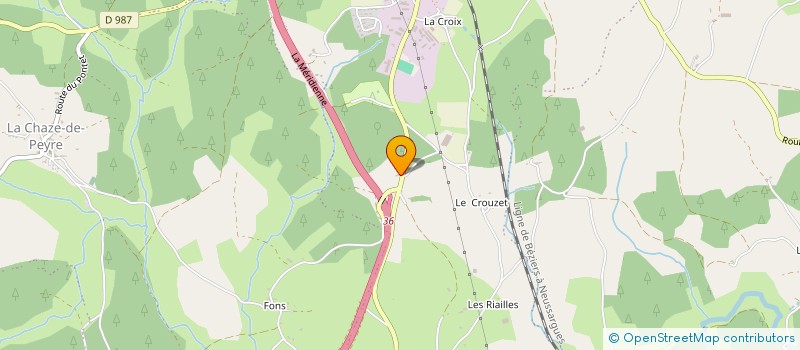 localisation de l'entreprise MADAME LAURE MEKHANNEF  PEYRE EN AUBRAC