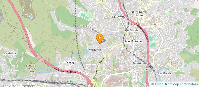localisation de l'entreprise MADAME LAURE MELONE à MARSEILLE