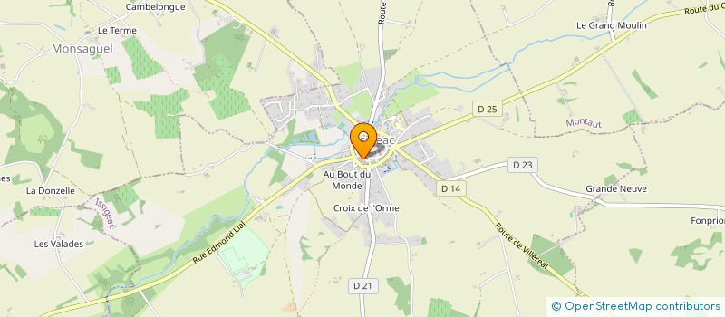 localisation de l'entreprise MADAME LAURE MEMIN à ISSIGEAC