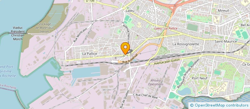 localisation de l'entreprise MADAME LAURE METAIS  LA ROCHELLE