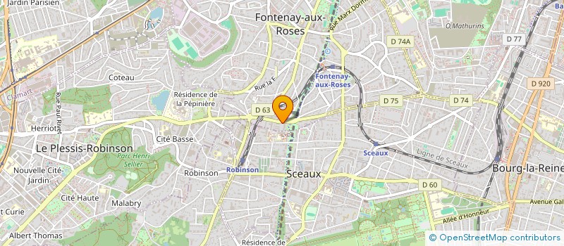 localisation de l'entreprise MADAME LAURE MEUNIER à FONTENAY-AUX-ROSES