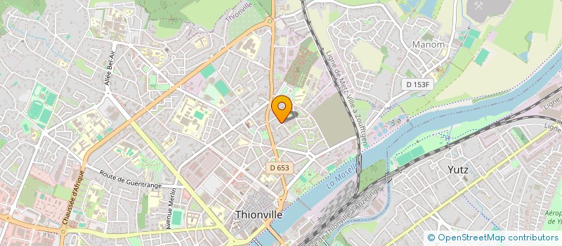 localisation de l'entreprise MADAME LAURE MICHEL  THIONVILLE