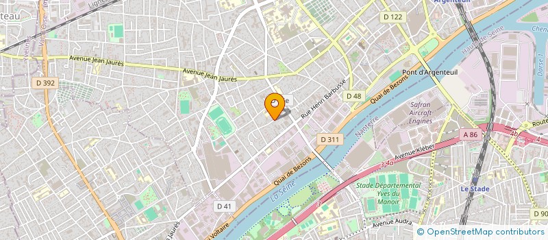 localisation de l'entreprise MADAME LAURE MICHELOT  ARGENTEUIL