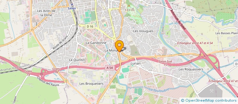 localisation de l'entreprise MADAME LAURE MOLINA  SALON-DE-PROVENCE