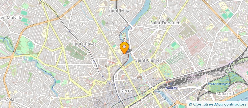 localisation de l'entreprise MADAME LAURE MORIN  NANTES