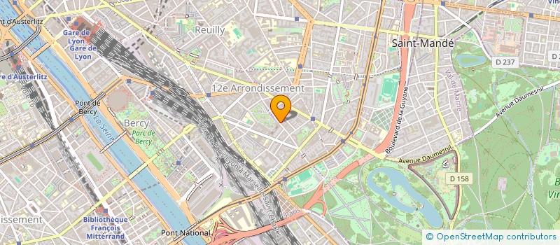 localisation de l'entreprise MADAME LAURE MORY  PARIS