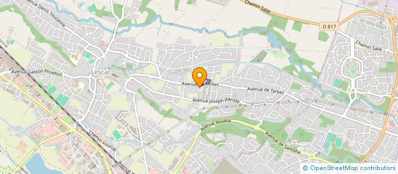 localisation de l'entreprise MADAME LAURE MOULIN  LESCAR