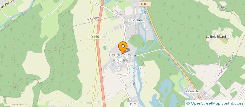 localisation de l'entreprise MADAME LAURE MOZZICONACCI  HEUDREVILLE-SUR-EURE