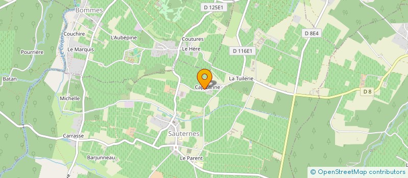 localisation de l'entreprise MADAME LAURE MURILLO  SAUTERNES