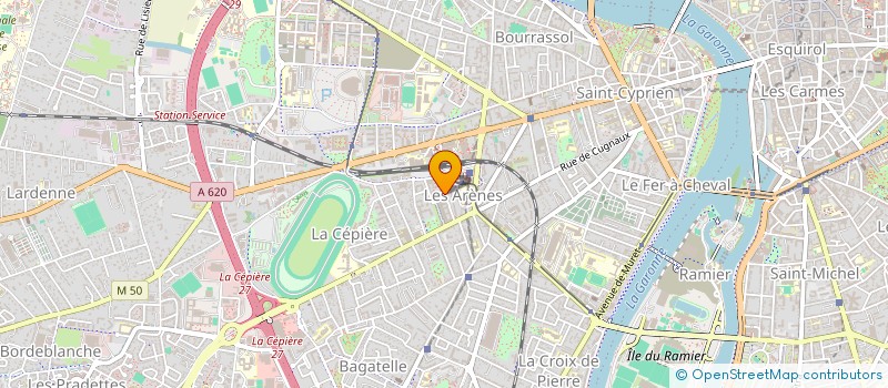 localisation de l'entreprise MADAME LAURE NADVORNIK à TOULOUSE