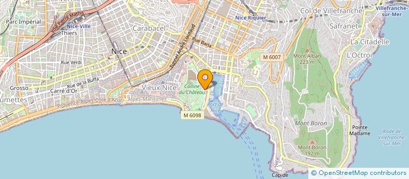 localisation de l'entreprise MADAME LAURE NAHON à NICE
