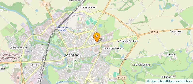 localisation de l'entreprise MADAME LAURE NAVATTE à MONTAIGU-VENDEE