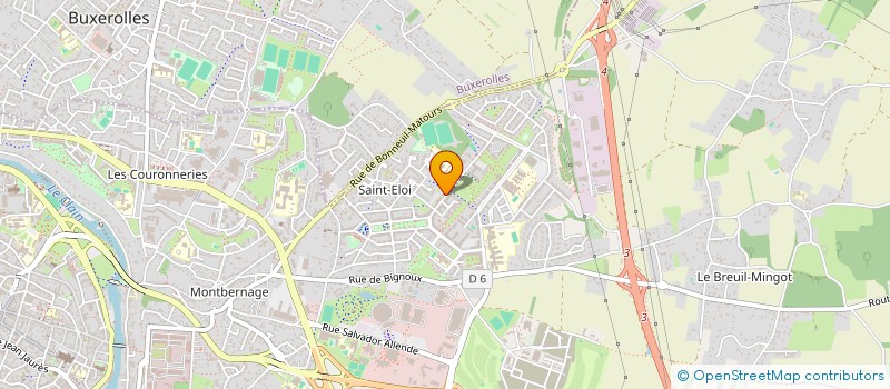 localisation de l'entreprise MADAME LAURE NEVEU à POITIERS