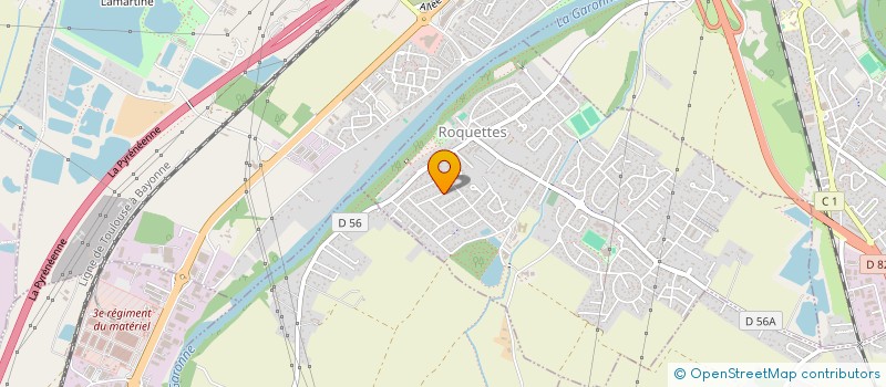 localisation de l'entreprise MADAME LAURE NICOLAS  ROQUETTES
